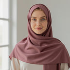 Foulard hijab en bamboo jersey