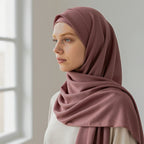 Foulard hijab en bamboo jersey