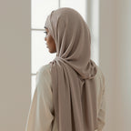 Foulard hijab en bamboo jersey