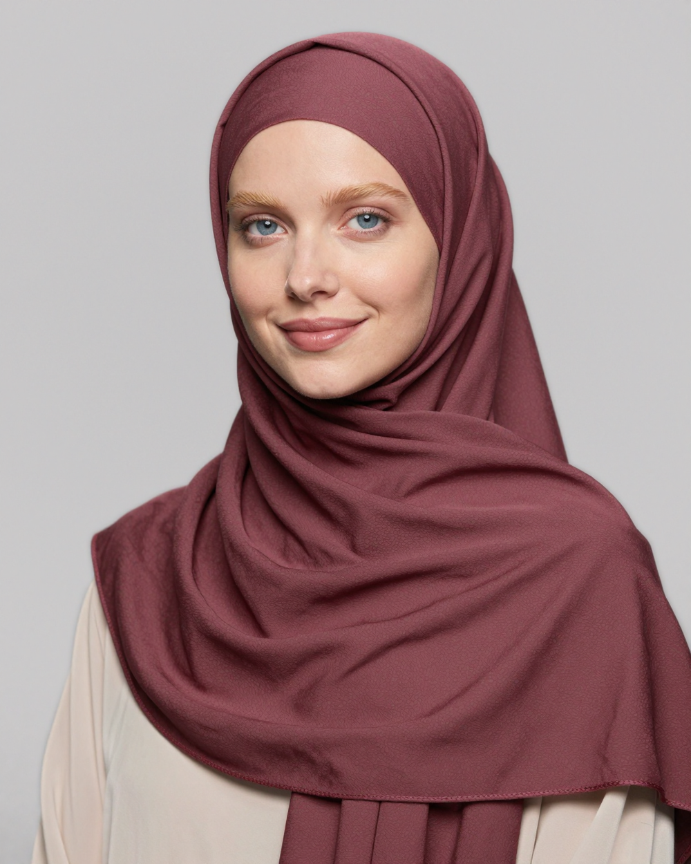 Foulard hijab en bamboo jersey