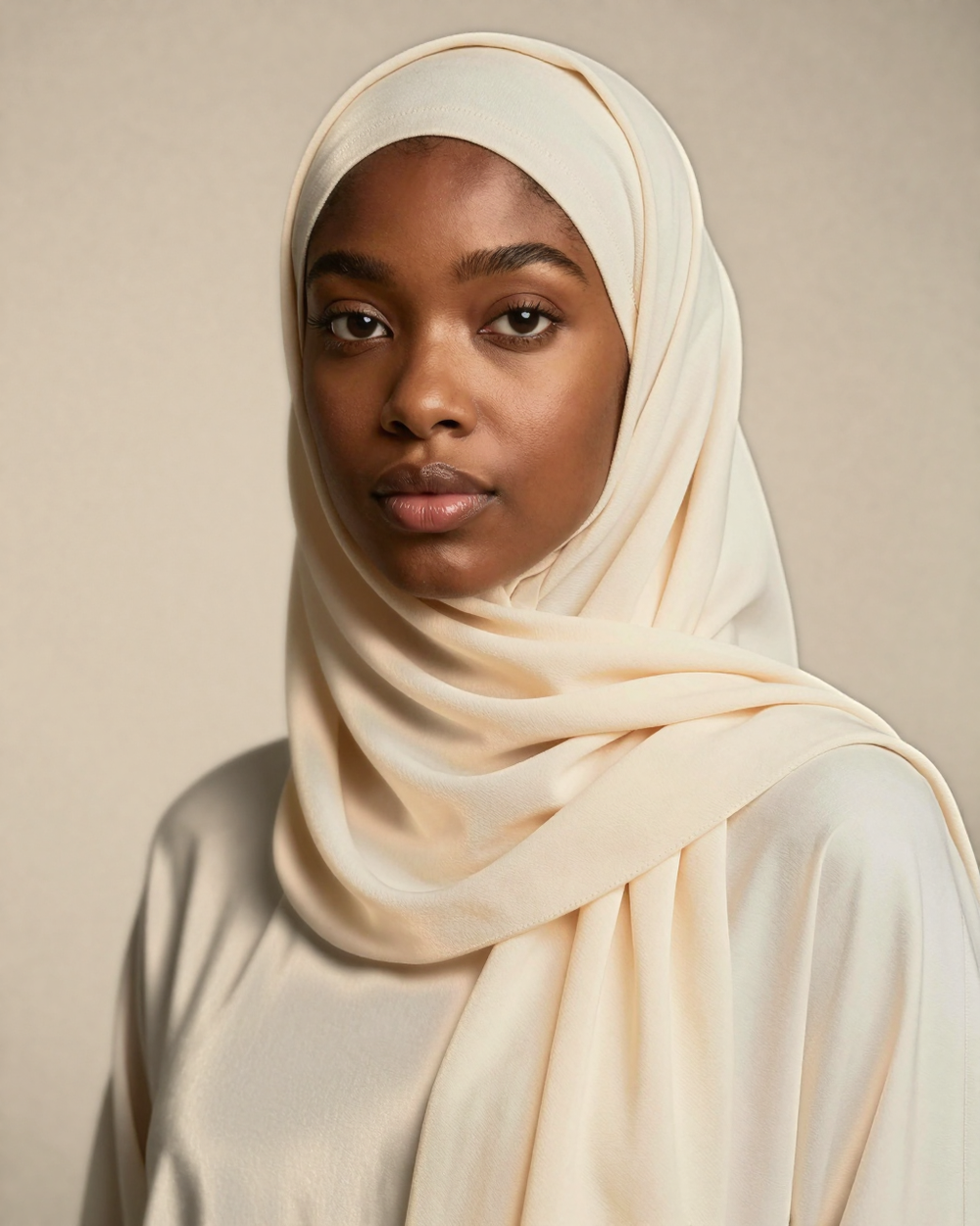 Foulard hijab en liquid jersey