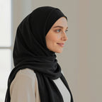 Foulard hijab en liquid jersey