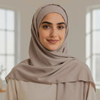 Foulard hijab en liquid jersey