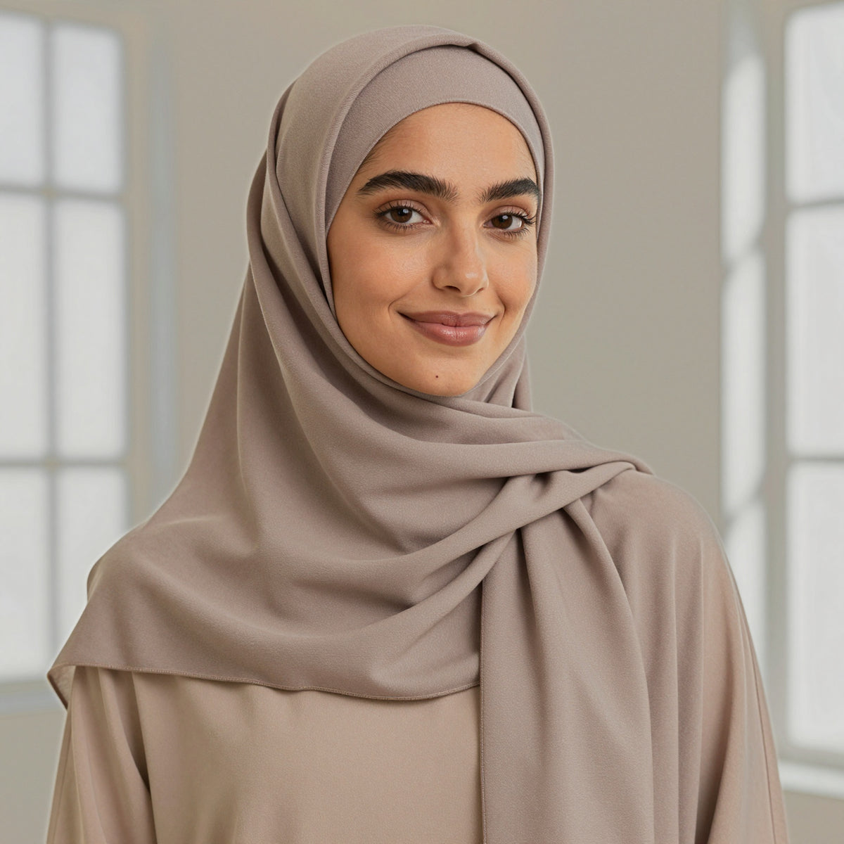 Foulard hijab en liquid jersey